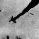 An F-105 is brought down by a Soviet-made S-75 Dvina surface-to-air missile over Vietnam ca. 1966 (Author unknown)